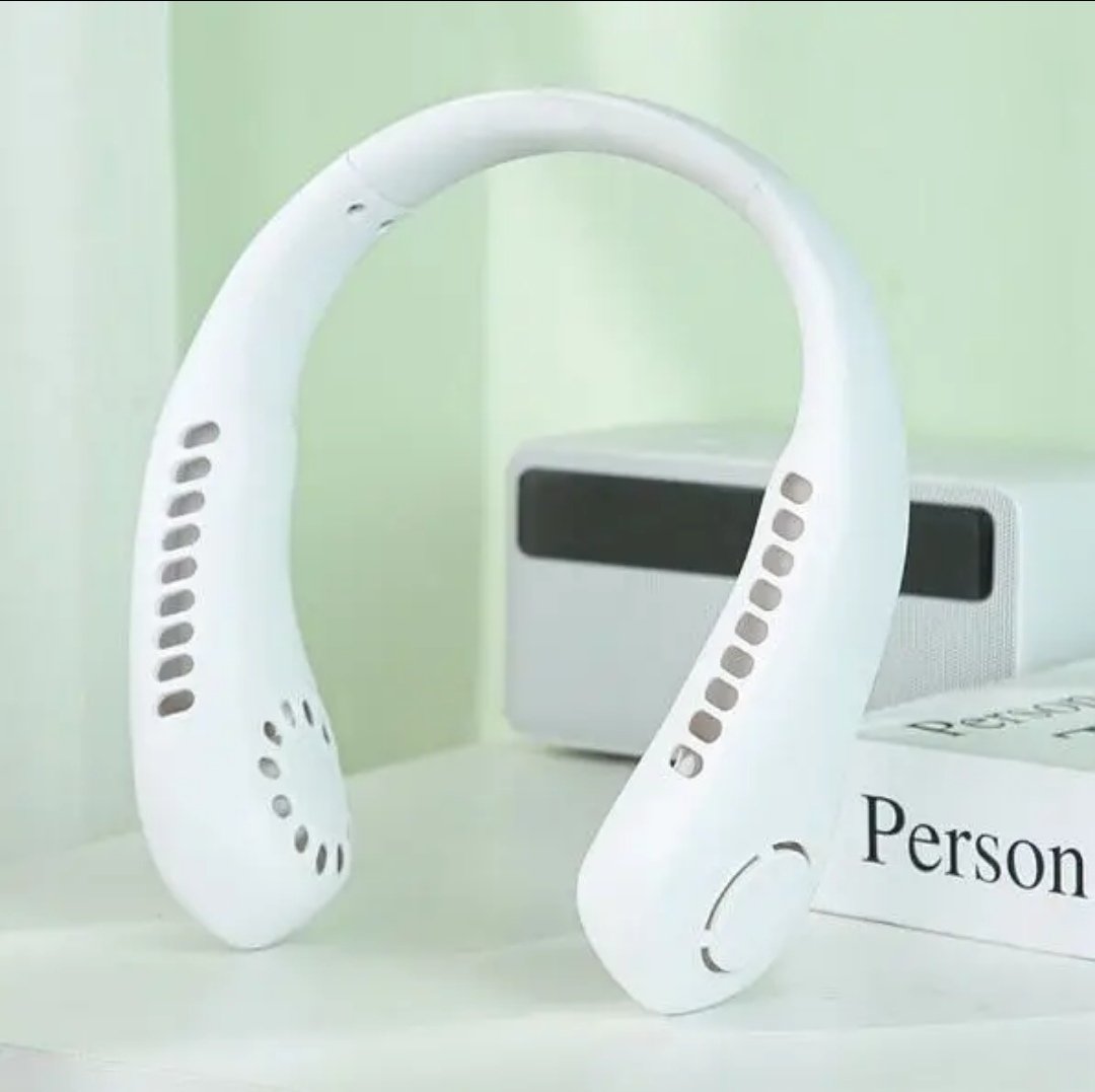 Portable Neck Fan Electric Wireless Fan Rechargeable USB Mini FAN