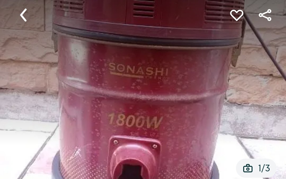 Vaccum Cleaner Sonashi 16 Liter