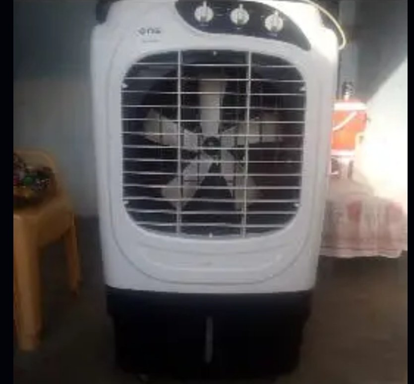 air cooler with four chemical bottles