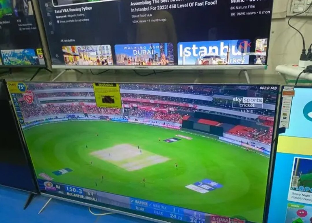 LED and LCD is available