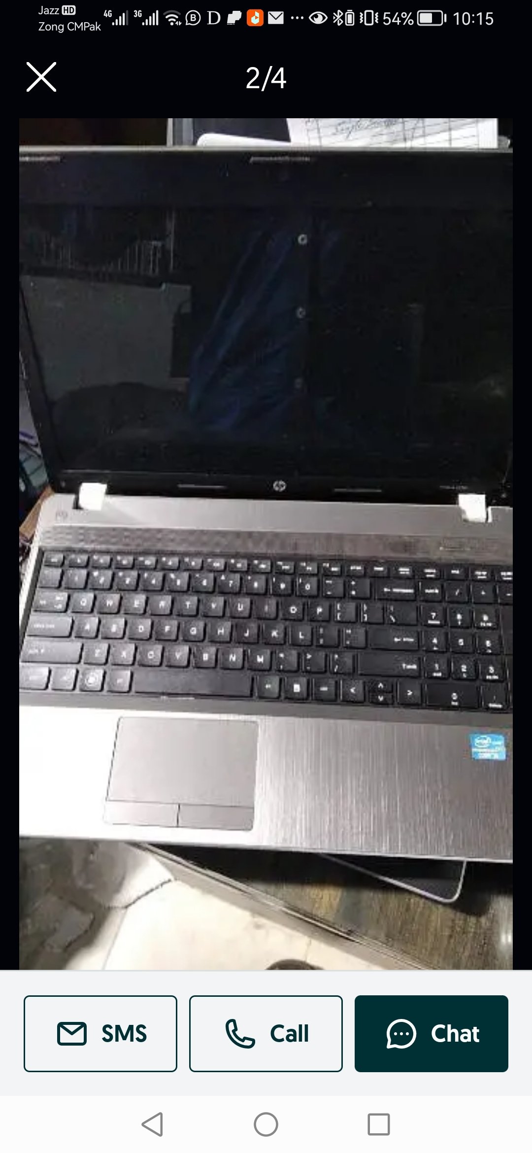 hp core i5 probook 4530s 4gb 128gb