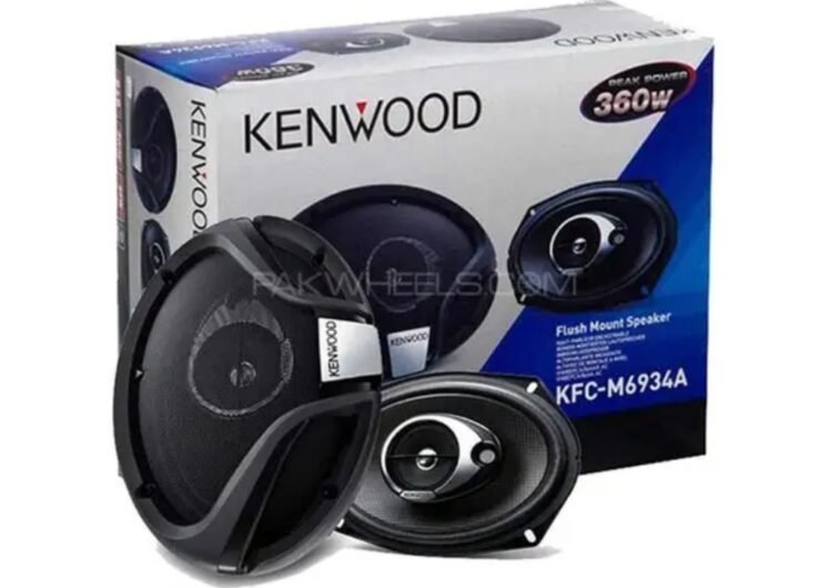sound system woofer and speaker LCD