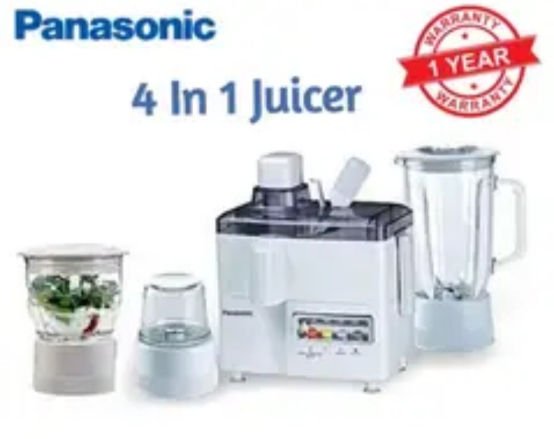 Juicer Machine 4in1 with 1 year Warranty