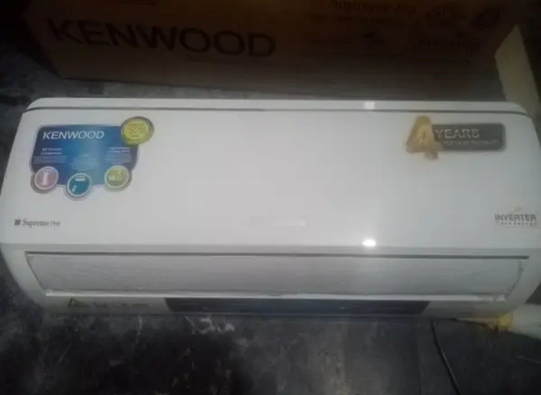 Kenwood one ton inverter 60% energy saver new brand only one month use