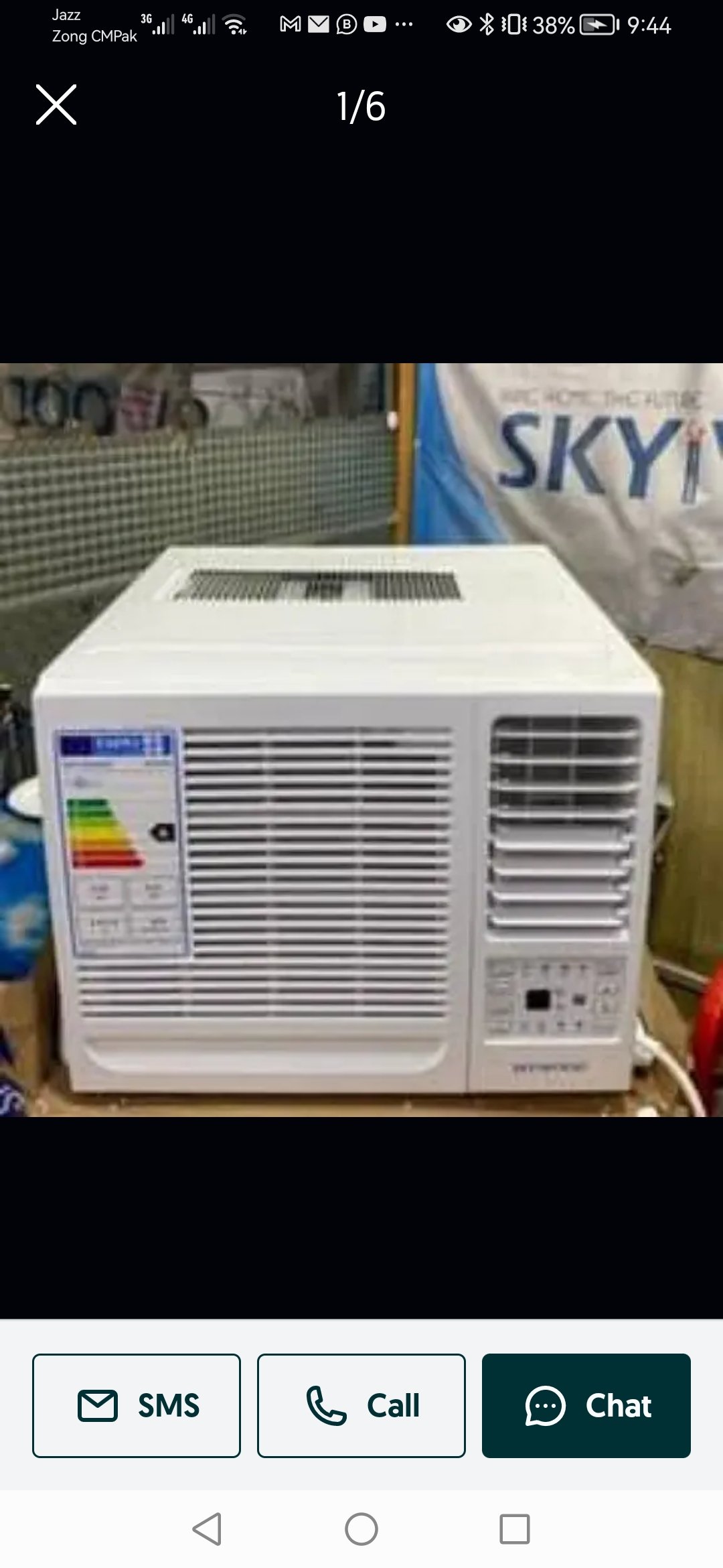 INVERTER WINDOWS AC JAPANESE 220 V energy saver 0.75 tons