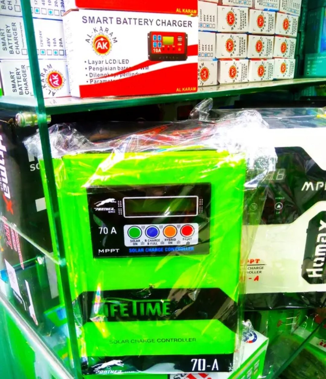 SOLAR MPPT 70A – SMART BATTERY CHARGER – Hybrid – Non Hybrid MPPT