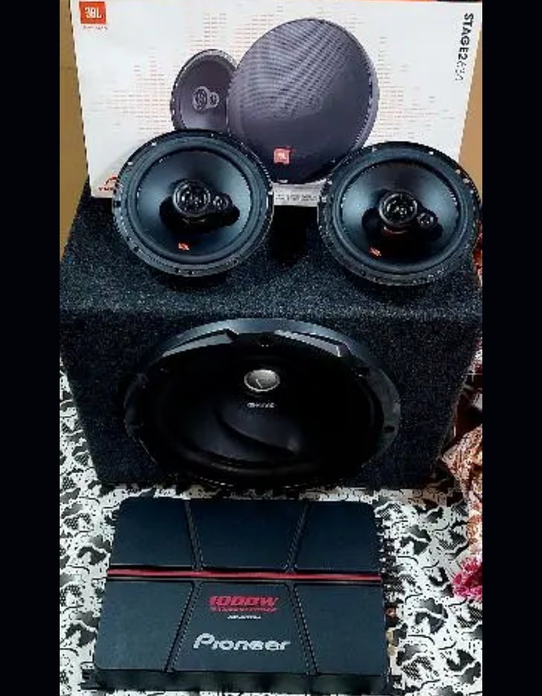 Sound system complete civic,corolla