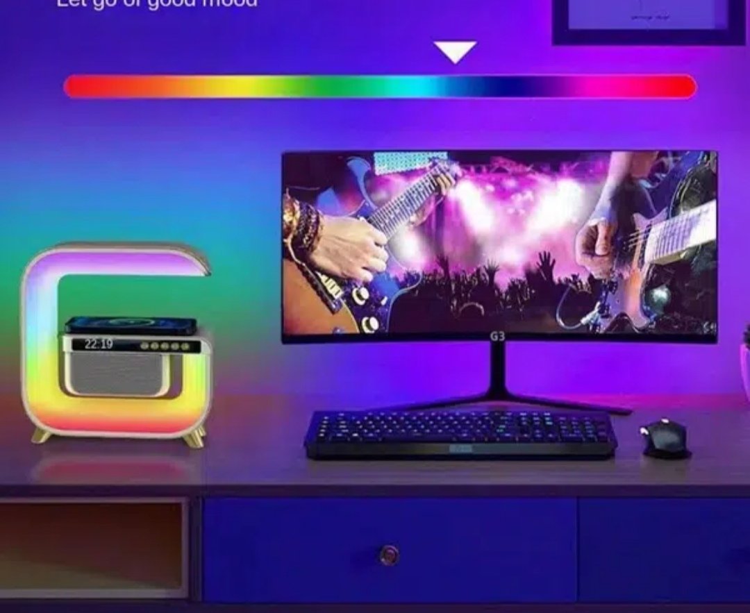 G3 Bluetooth Speaker Smart Stage Light Wireless Fast Charging Speaker