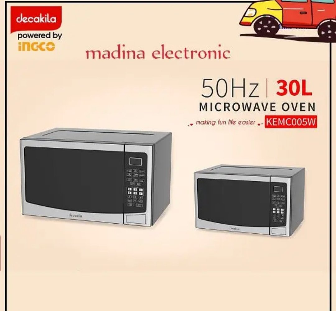 Decakila KEMC005W Microwave Oven 30L 1000W