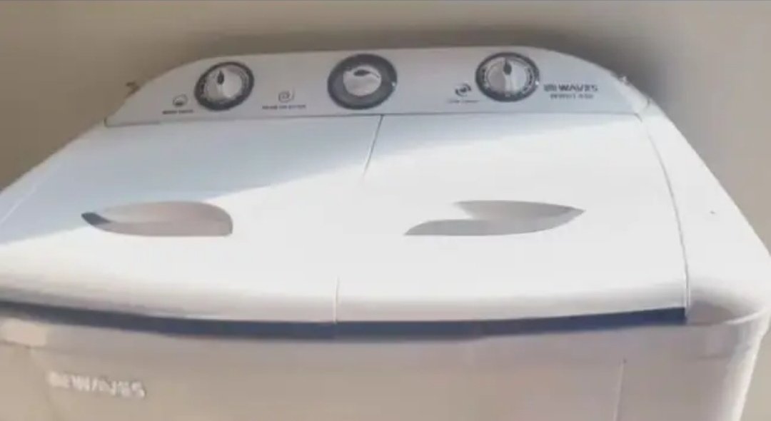 (waves) washing, drying machine