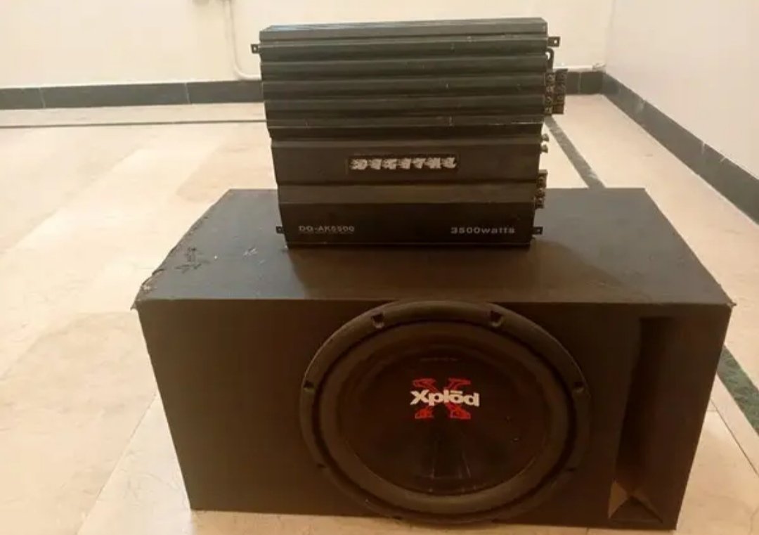 Car Sony Sound System with Amplifier