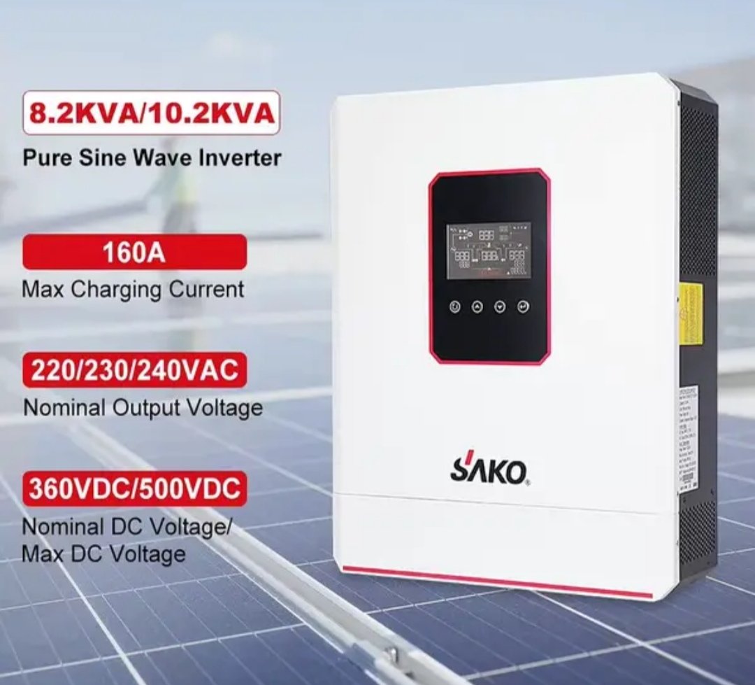 Sako 10.2 kw solar inverter
