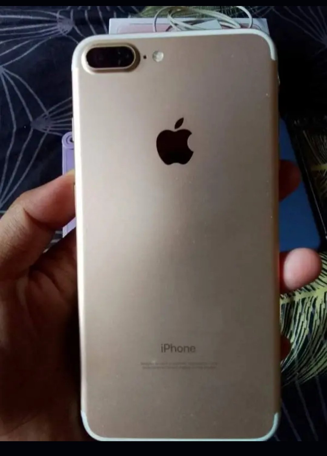 Iphone 7 plus stroge 128 GB PTA approved