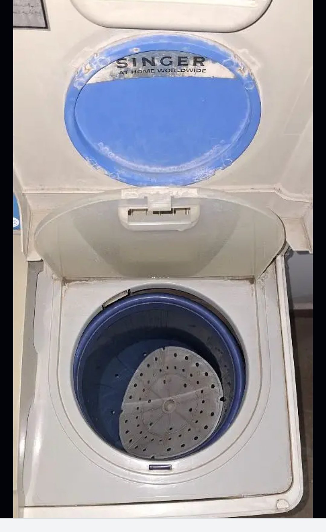 singer 2 x 1 washing machine with dryer