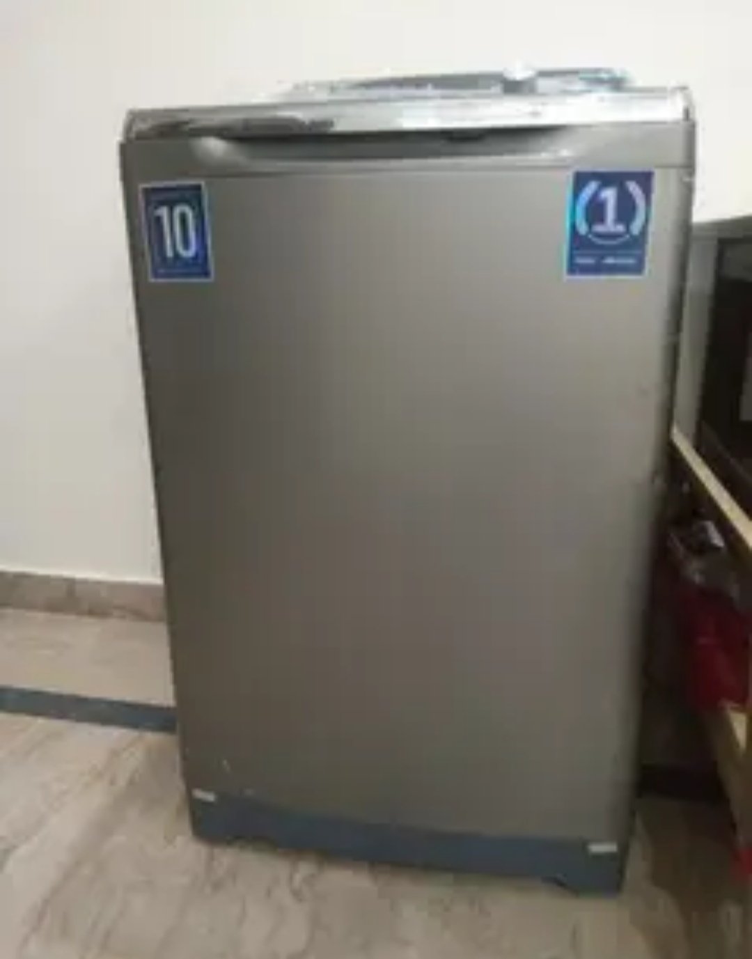 12kg Haier Automatic machine sirf shokes kharab hn baqi ok ha sari