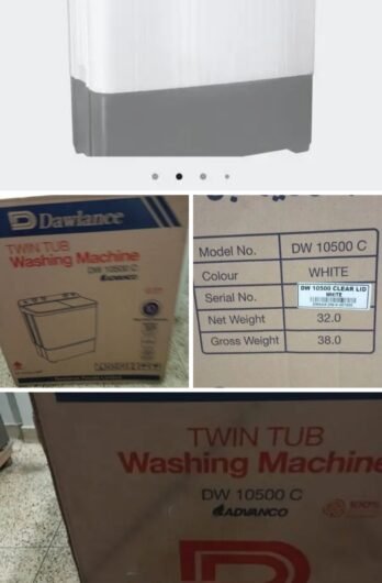 Dawlance 1050 NEW washing machine and dryer