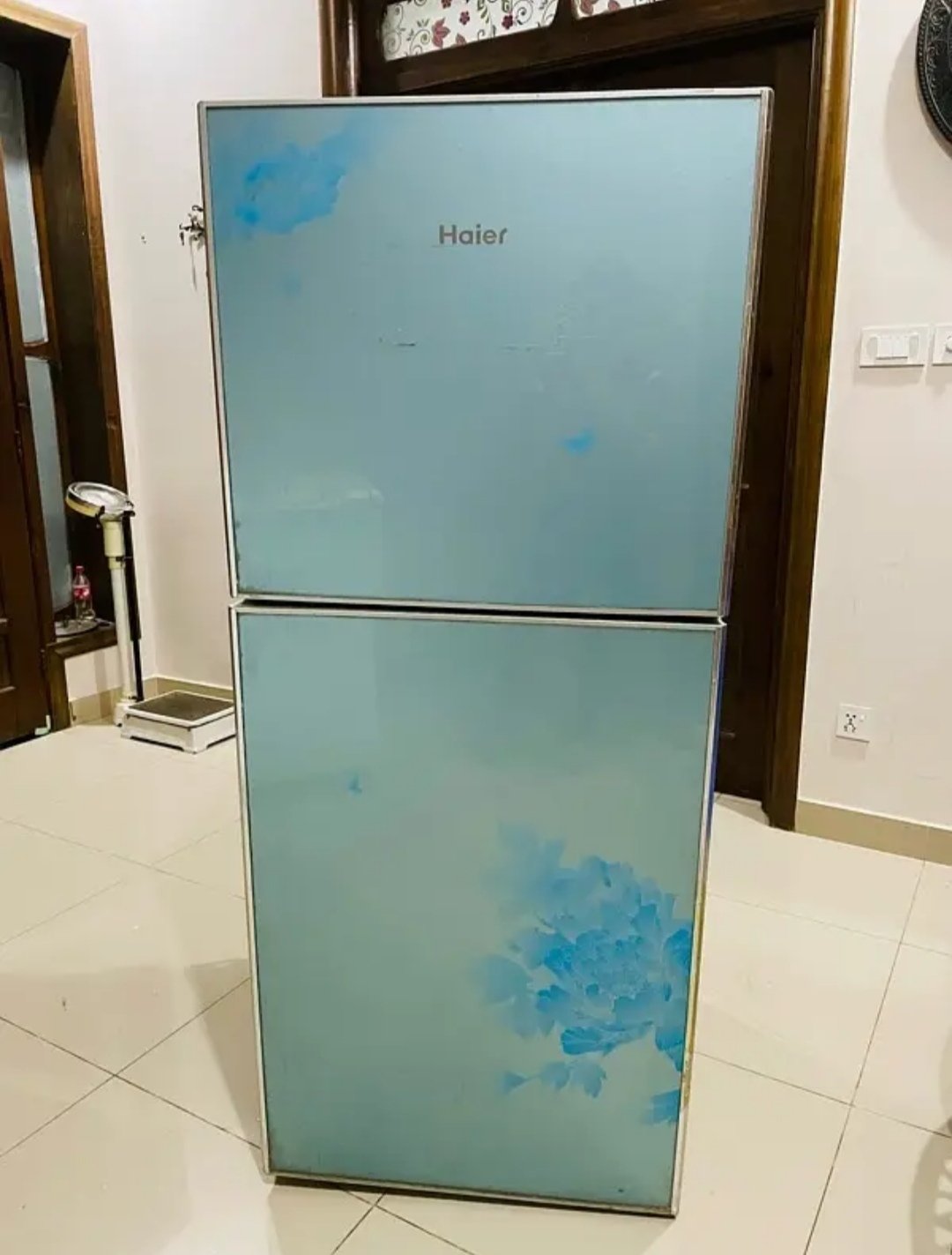 Haier Glass Door Refrigerator – Used, Not Working