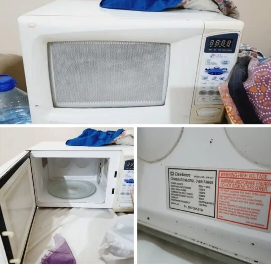 dawlance microwave oven