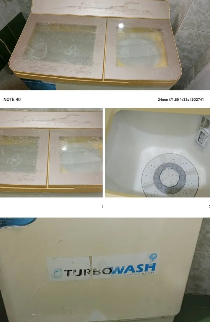 Kenwood twin tub washer dryer washing machine