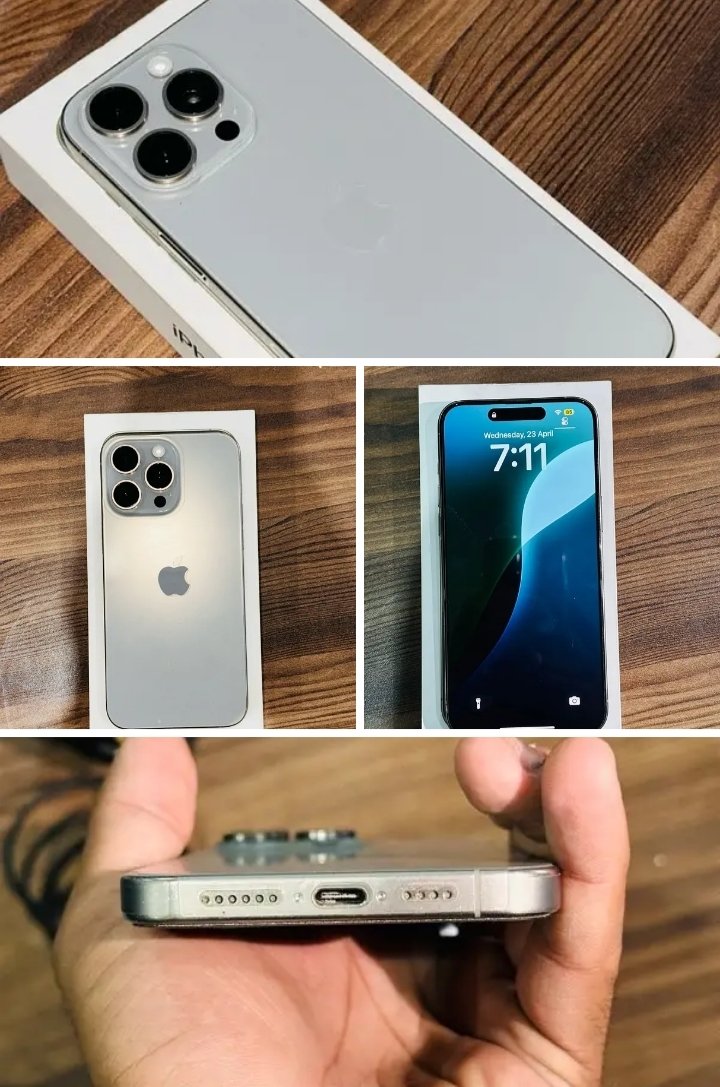 15 Pro max 512gb with Box LLA