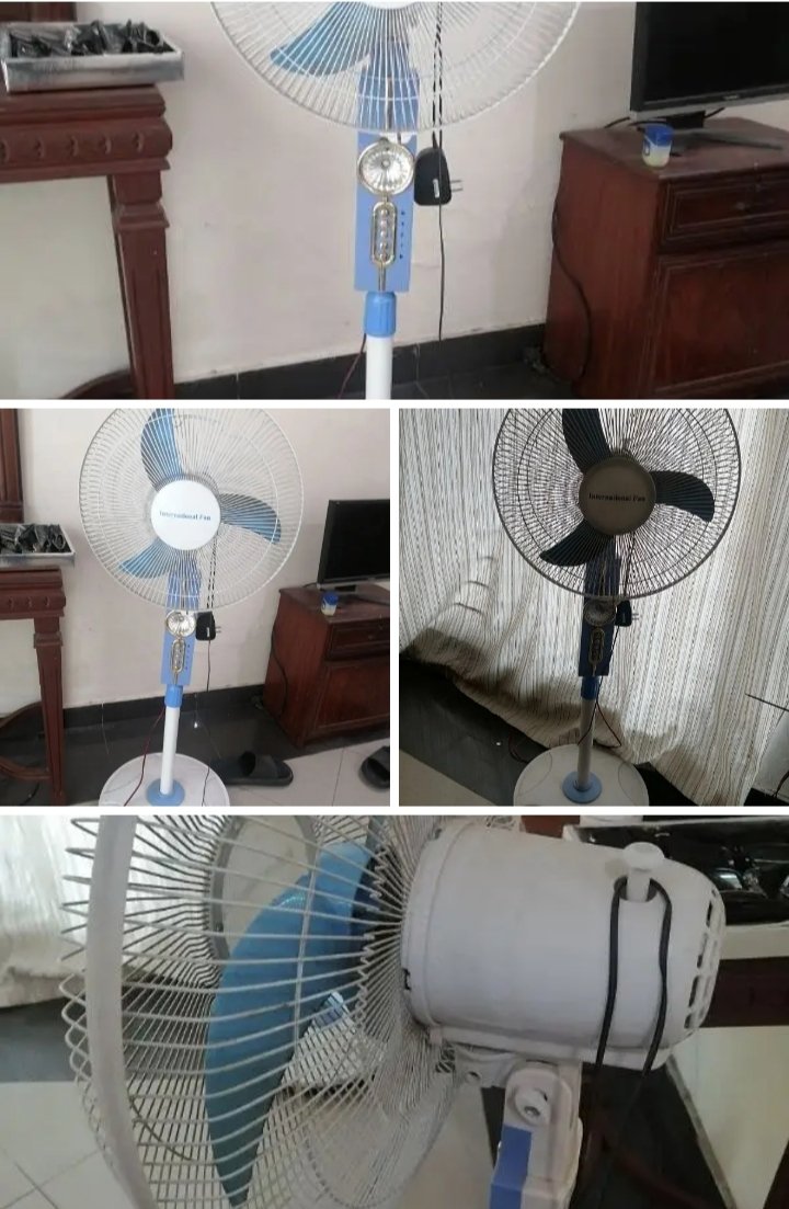 DC 12v fan 15 watts, heavy air throw large size