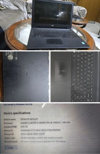 laptop for sale 4th generation 512 GB hard and extended SSD 256 GB