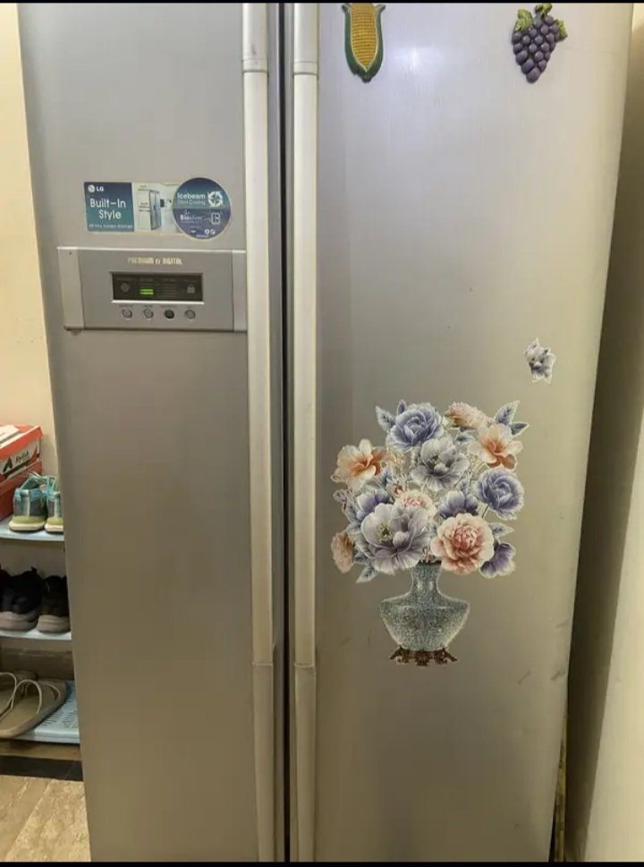 double door fridge
