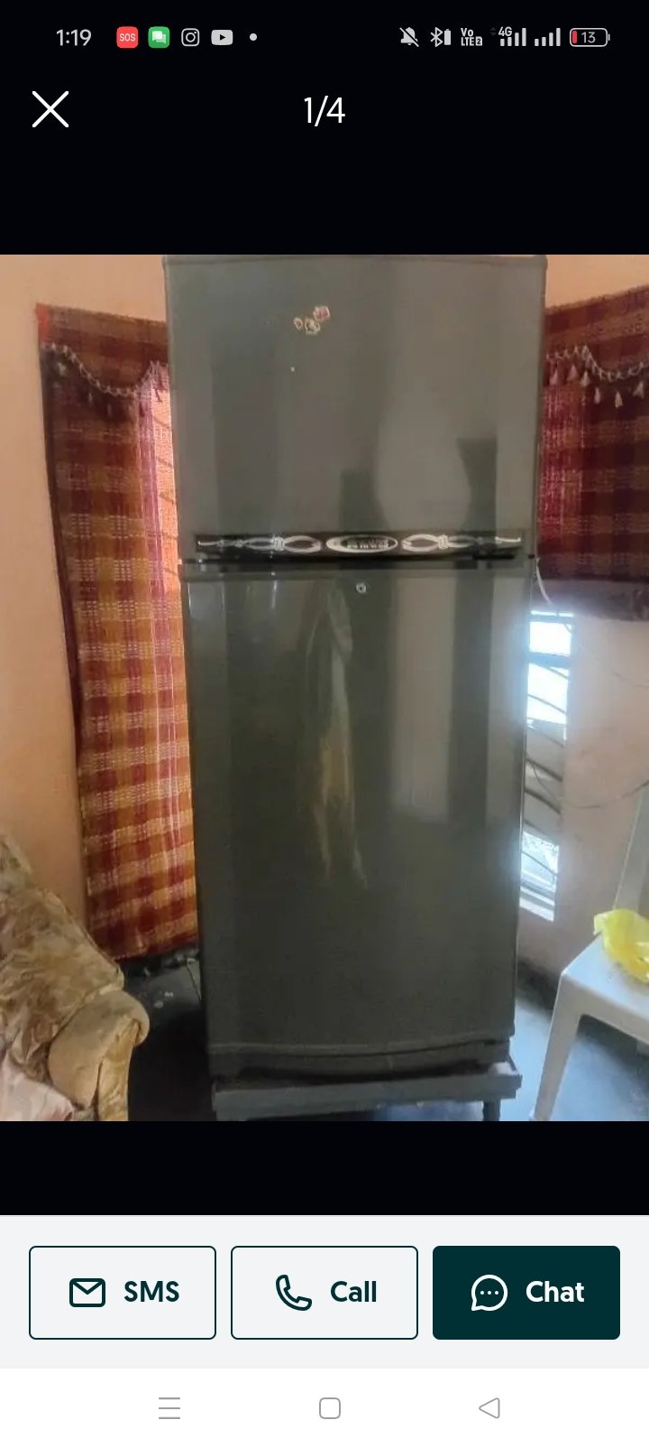 waves full size fridge good condition