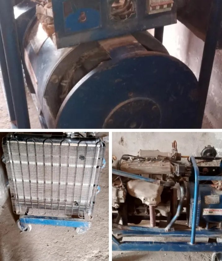 Generator for producing electricity